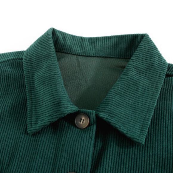 Corduroy Button Down Shirt/Jacket - Picture 8 of 9